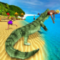 饥饿的鳄鱼模拟游戏官方版（Hungry Crocodile Sim） v7